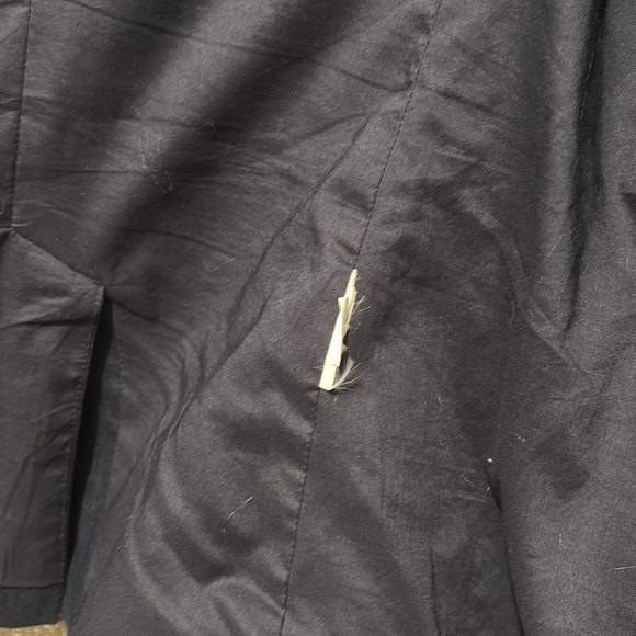 Quince Navy 100% European Linen Structured Blazer size XS - Picture 9 of 11